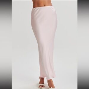 Meshki Satin Maxi Skirt